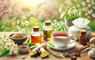 TCM bei Allergien – Kräutertee, Ingwer und natürliche Mittel gegen Heuschnupfen im Frühling