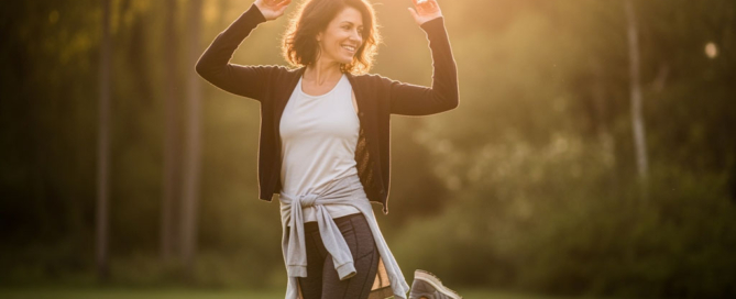 Frau in Bewegung – TCM fördert Beweglichkeit und Lebensfreude