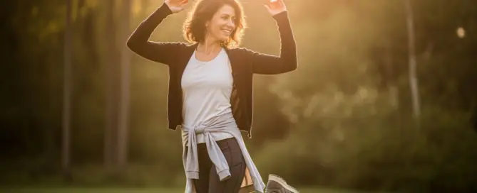 Frau in Bewegung – TCM fördert Beweglichkeit und Lebensfreude